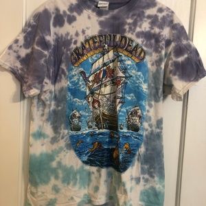 "Gratefuldead" band t-shirt